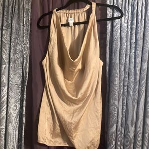 Light tan/gold loft blouse